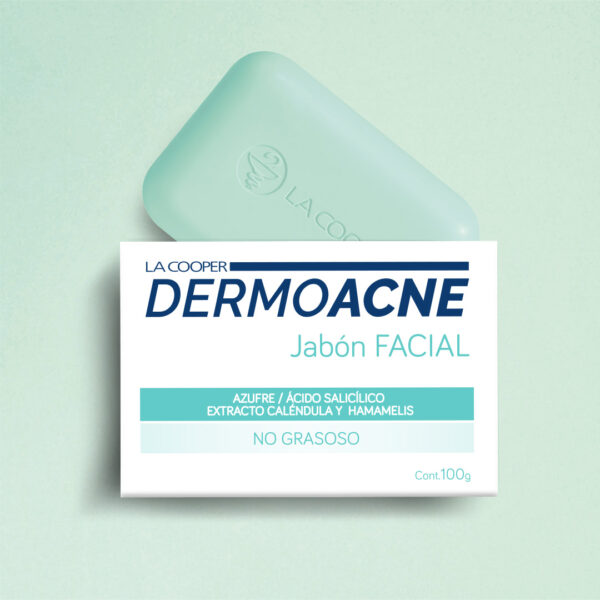 LA COOPER DERMOACNE JABÓN FACIAL