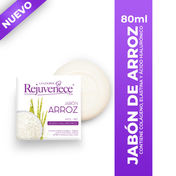 Jabón Rejuvenece Arroz