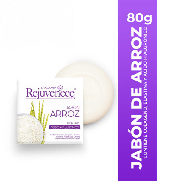 Jabón Rejuvenece Arroz x 80g