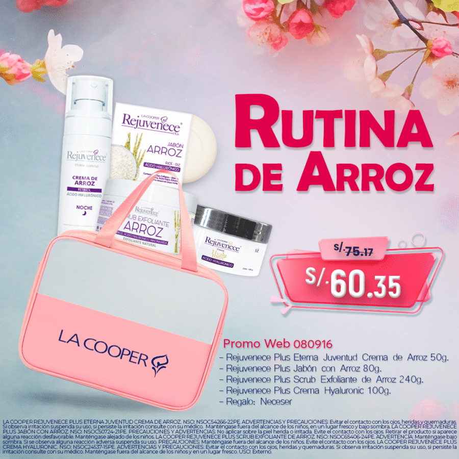 Promo Rutina Skincare de Arroz