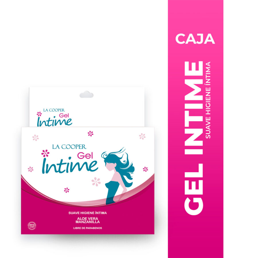LA COOPER GEL INTIME CAJA x 20 Sachets