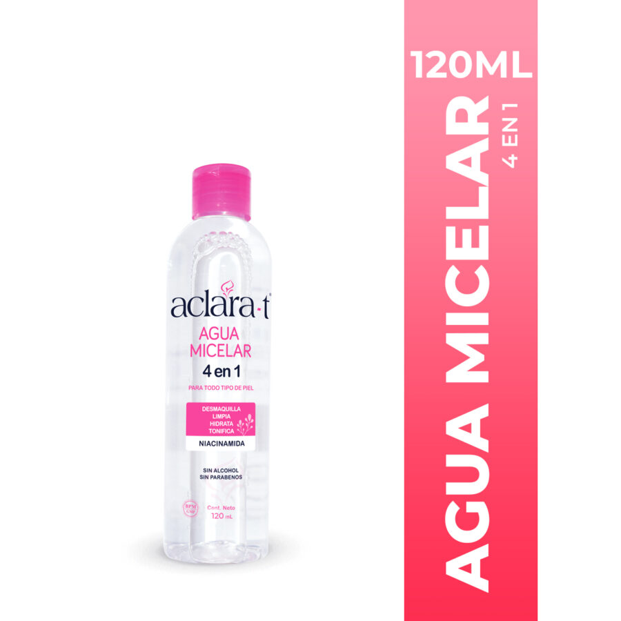 ACLARA-T AGUA MICELAR 120mL