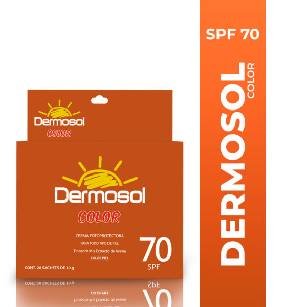 DERMOSOL COLOR CAJA x 20 Sachets