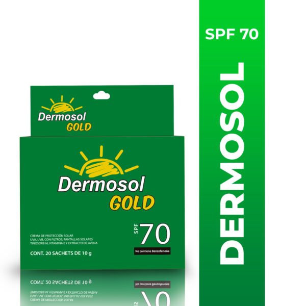 DERMOSOL GOLD CAJA x 20 Sachets