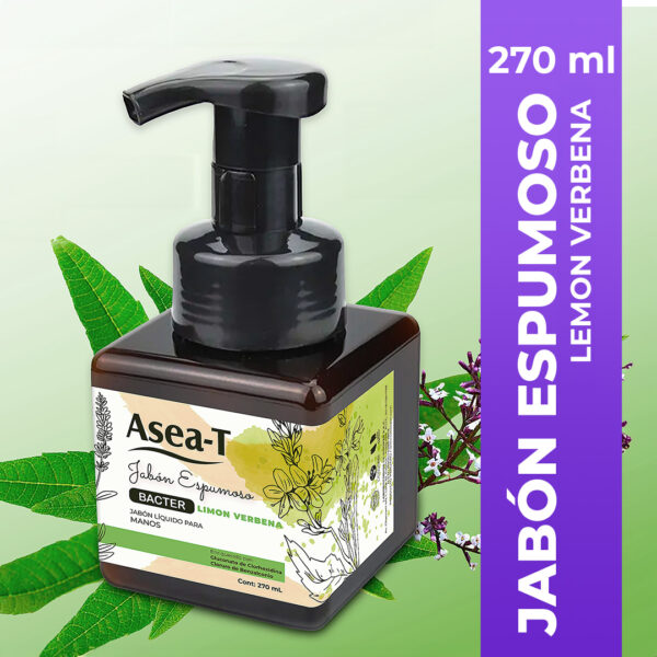 ASEA-T JABÓN ESPUMOSO BACTER LIMON VERBENA x 270ml