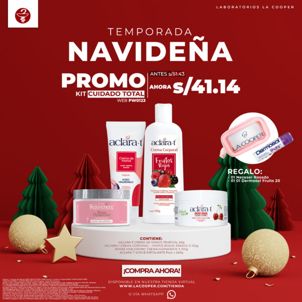Promo Navideña: Kit Cuidado Total