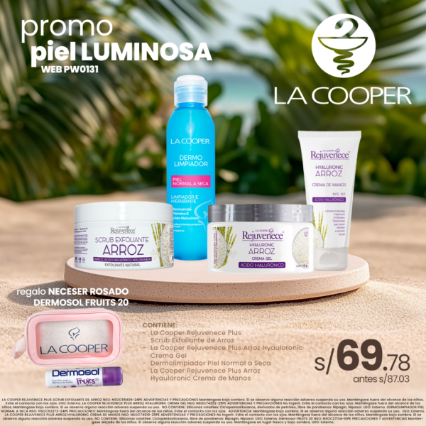 Promo PIEL LUMINOSA - Piel Normal A Seca