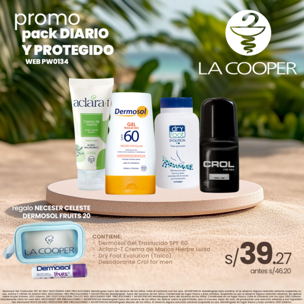 Promo PACK DIARIO Y PROTEGIDO