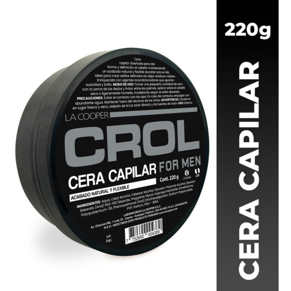 CROL CERA CAPILAR FOR MEN x 220g