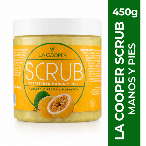 LA COOPER SCRUB VARIEDAD MARACUYÁ x 450g