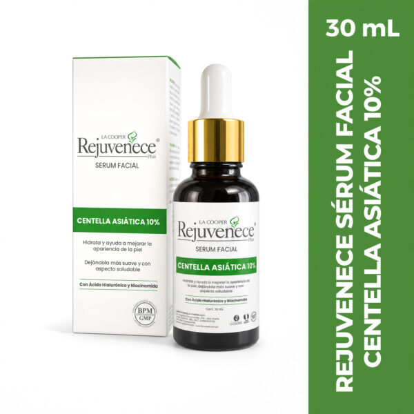 LA COOPER REJUVENECE PLUS SERUM CENTELLA ASIÁTICA 10% x 30mL
